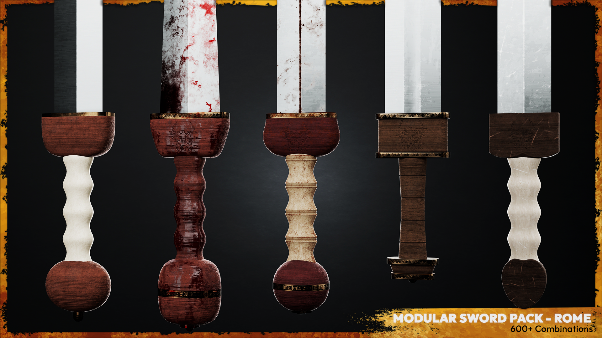 Modular Sword Pack - Rome | Fab