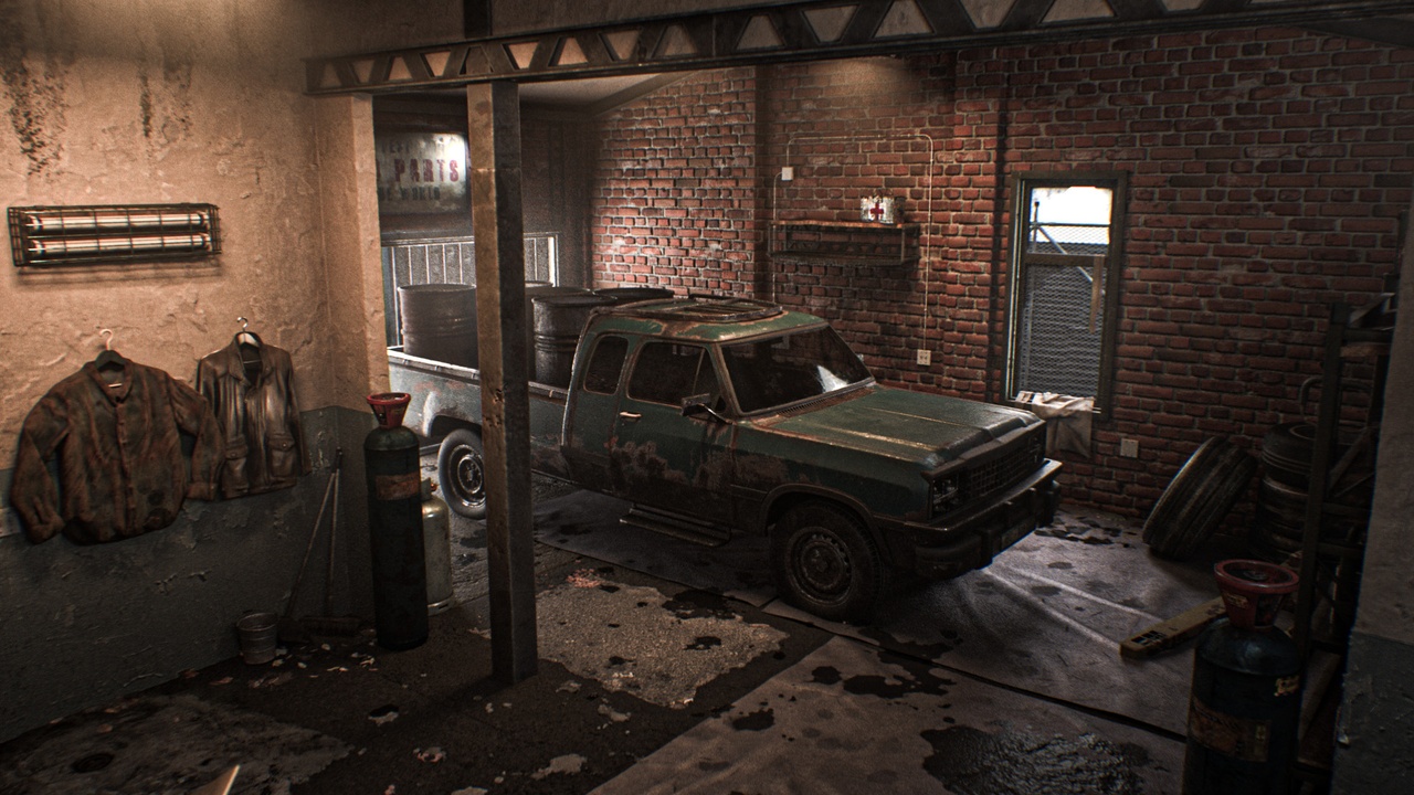 Media 1 for listing Abandoned Garage - Silent Garage - Realistic High-Quality 3D Environment