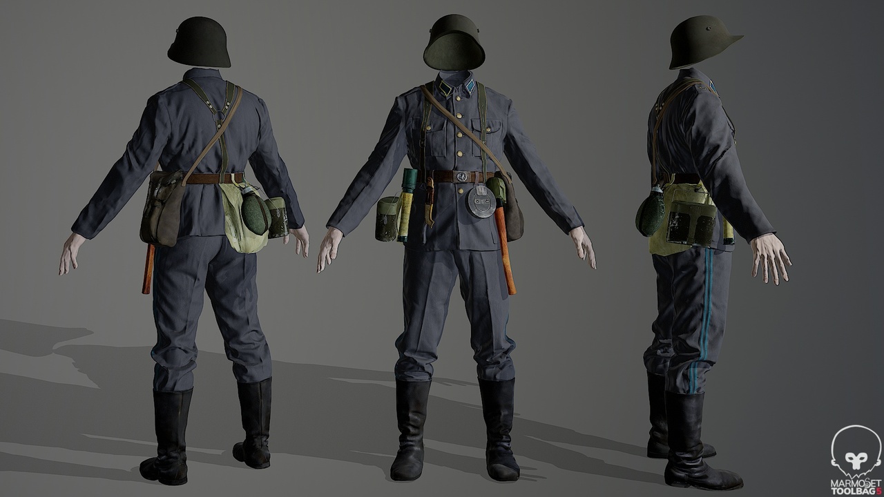 商品 Uniform of a Finnish SS soldier 的媒体 1