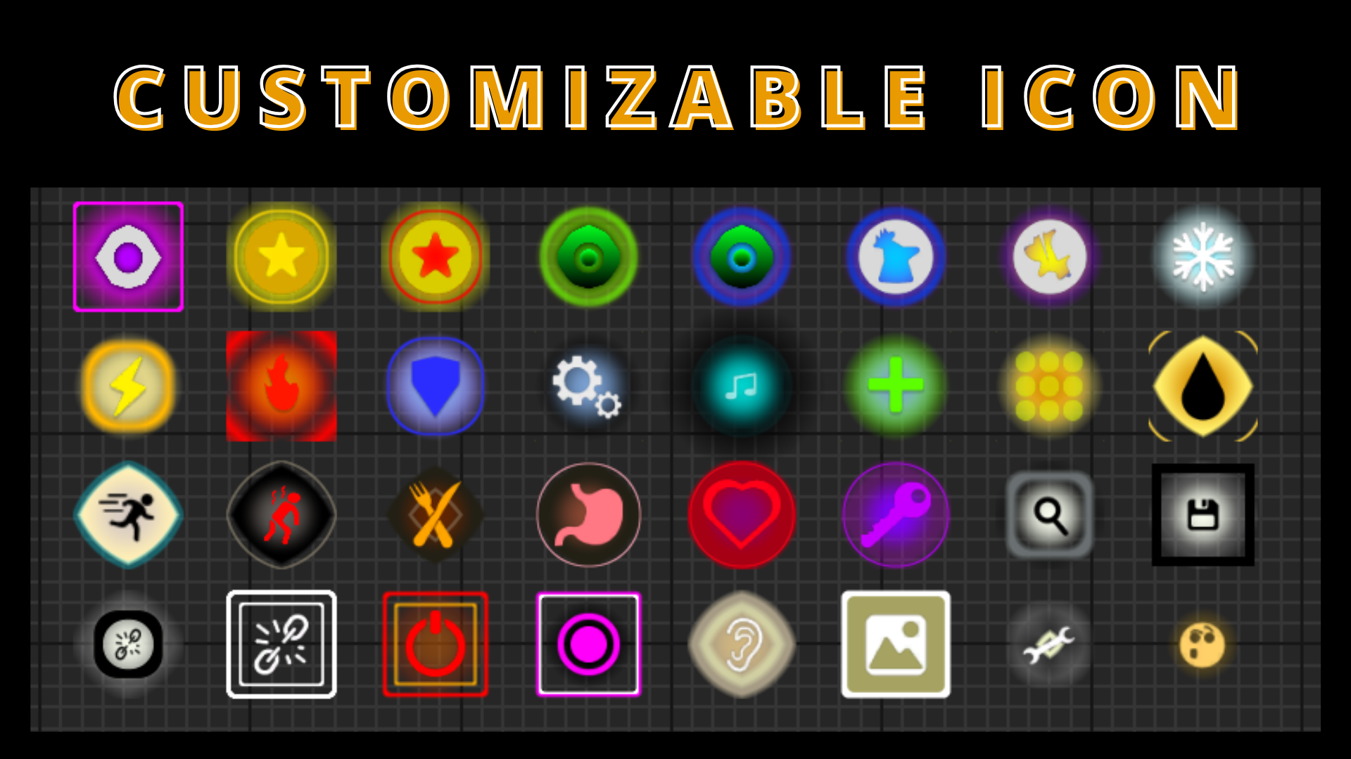 Customizable Icon | Fab