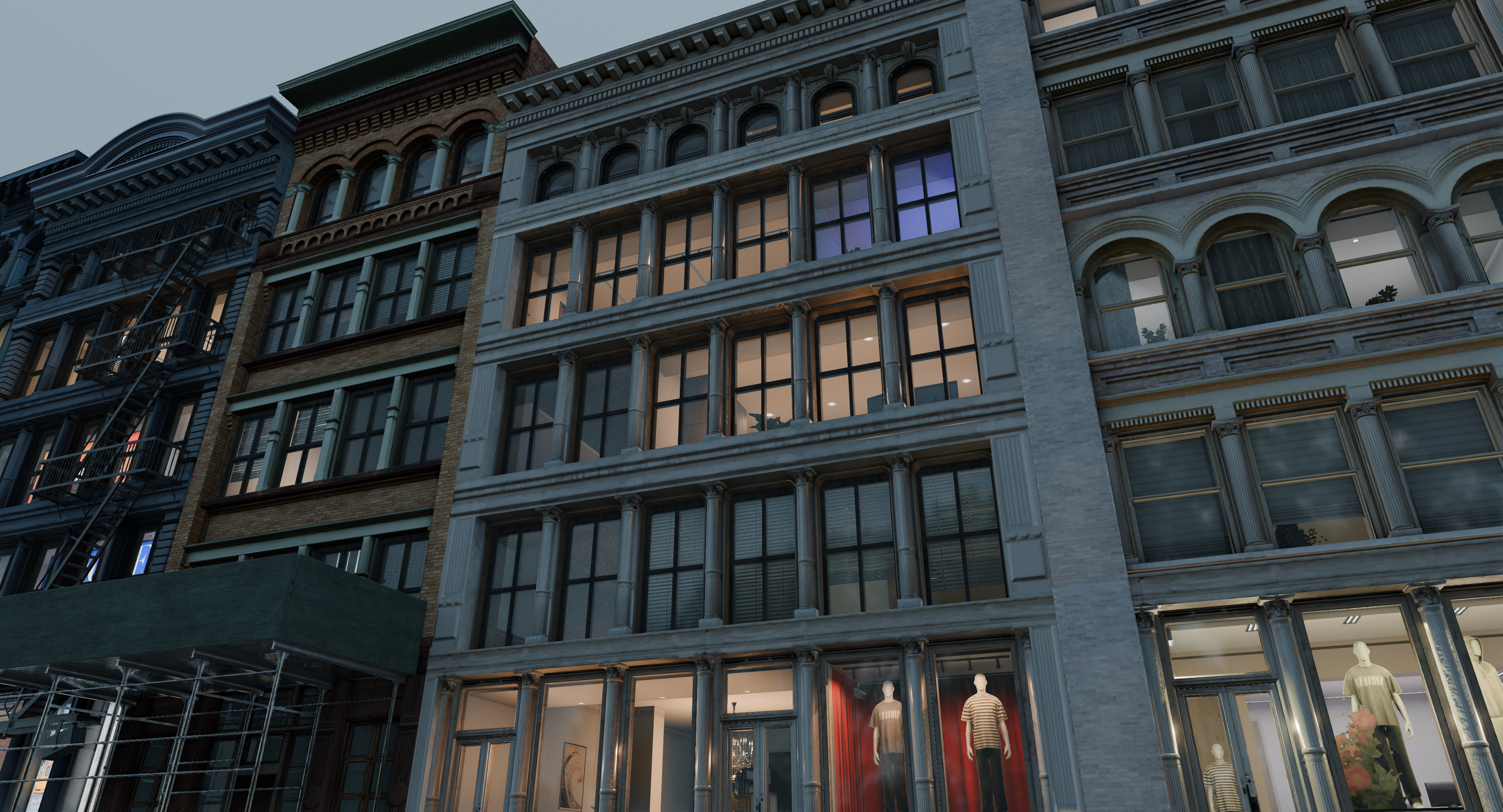 NYC SoHo Building Pack | Fab