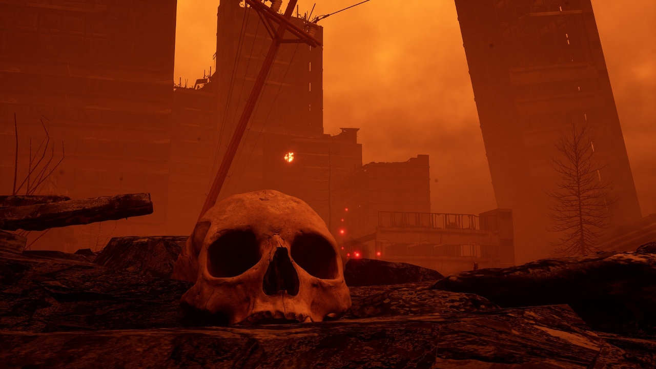Media 1 for listing POST APOCALYPTIC - Burned Destroyed City