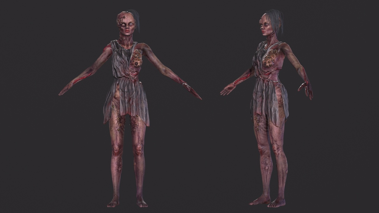 Media 1 for listing Venomous Zombie Girl