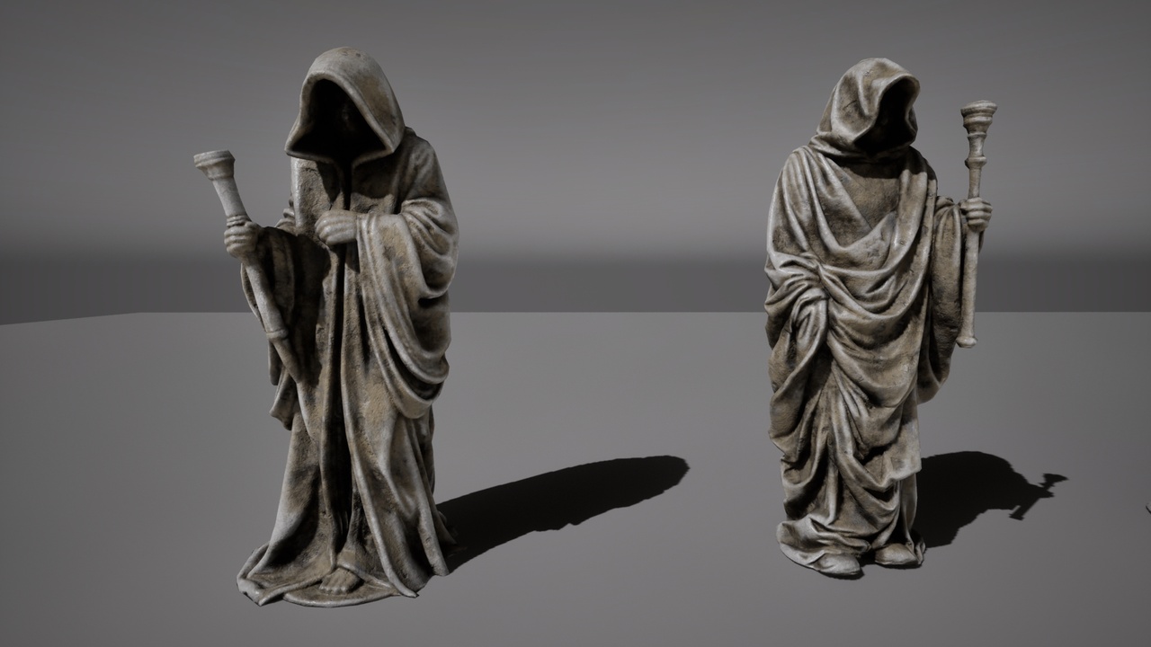 Media 1 for listing Fantasy Statues Pack