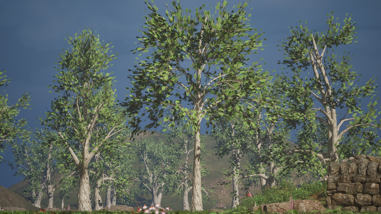 Media 1 for listing Realistic Low Poly Tree Pack 25M