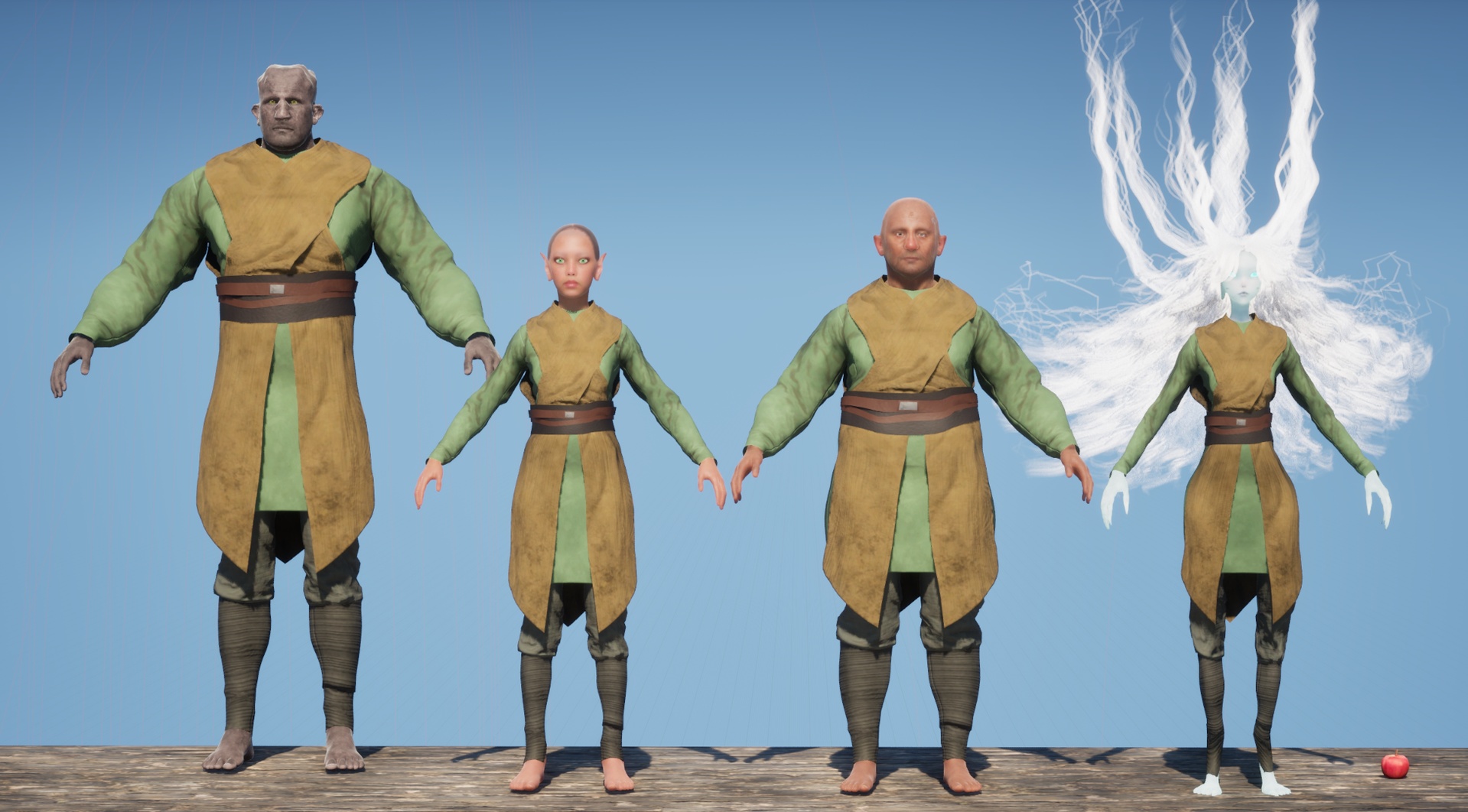 Media 1 for listing Chaos Outfit to Skeletal Mesh Mass Converter