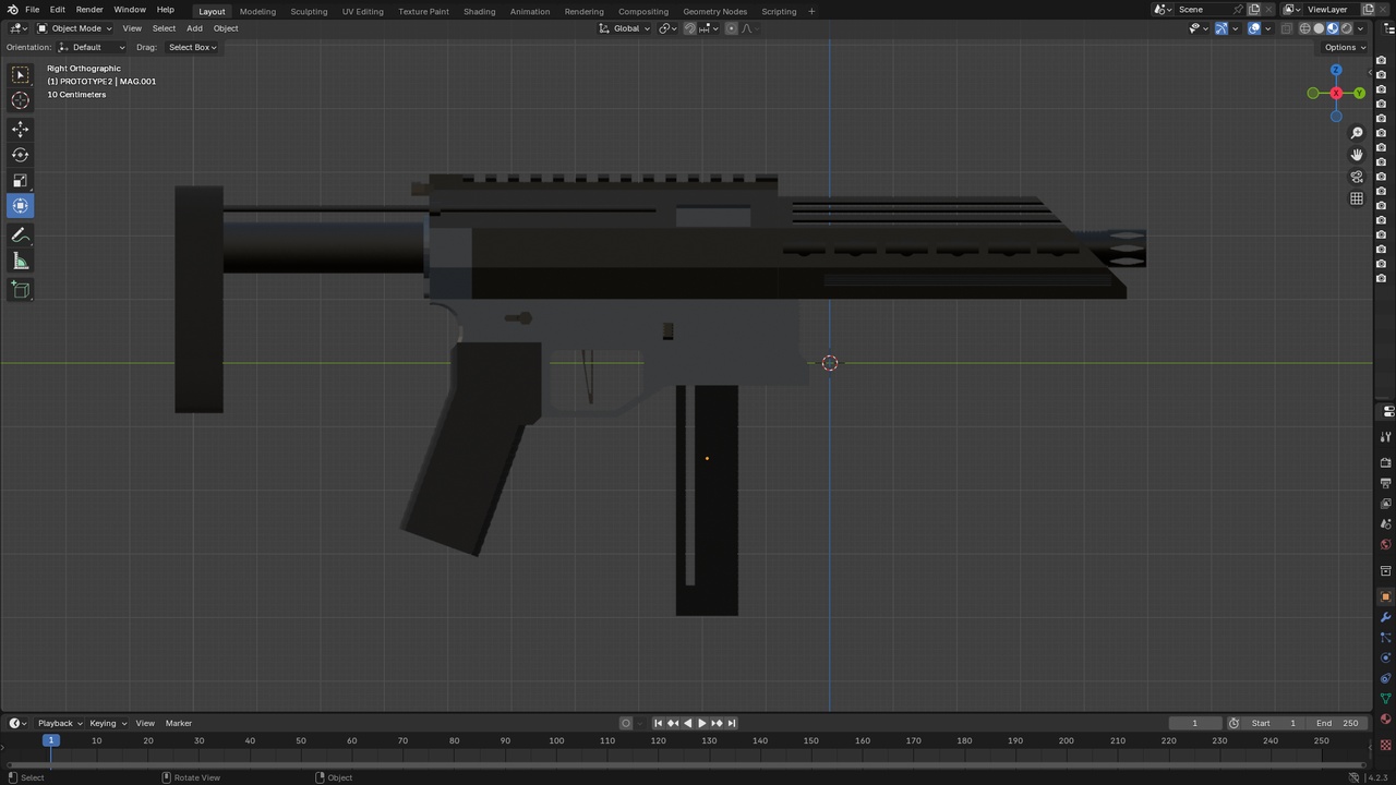 Media 1 for listing Pistol Caliber Carbine D (low poly)