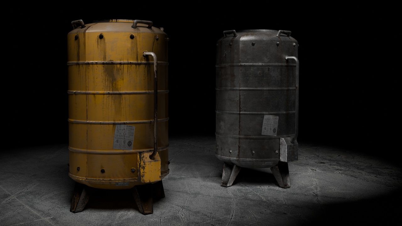 Media 1 for listing Industrial Water / Oil Tank (2 Versions)