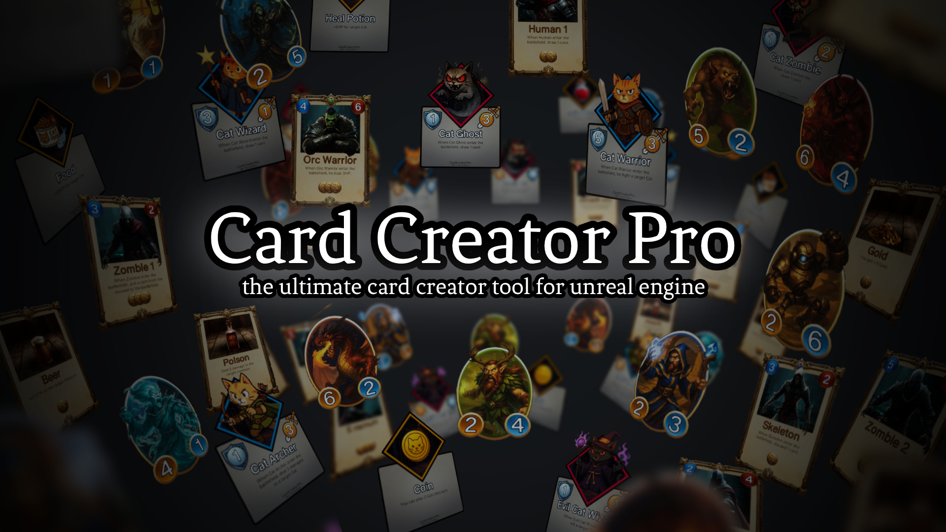 Card Creator Machine Card Creator Pro - TCG card creator tool | Fab