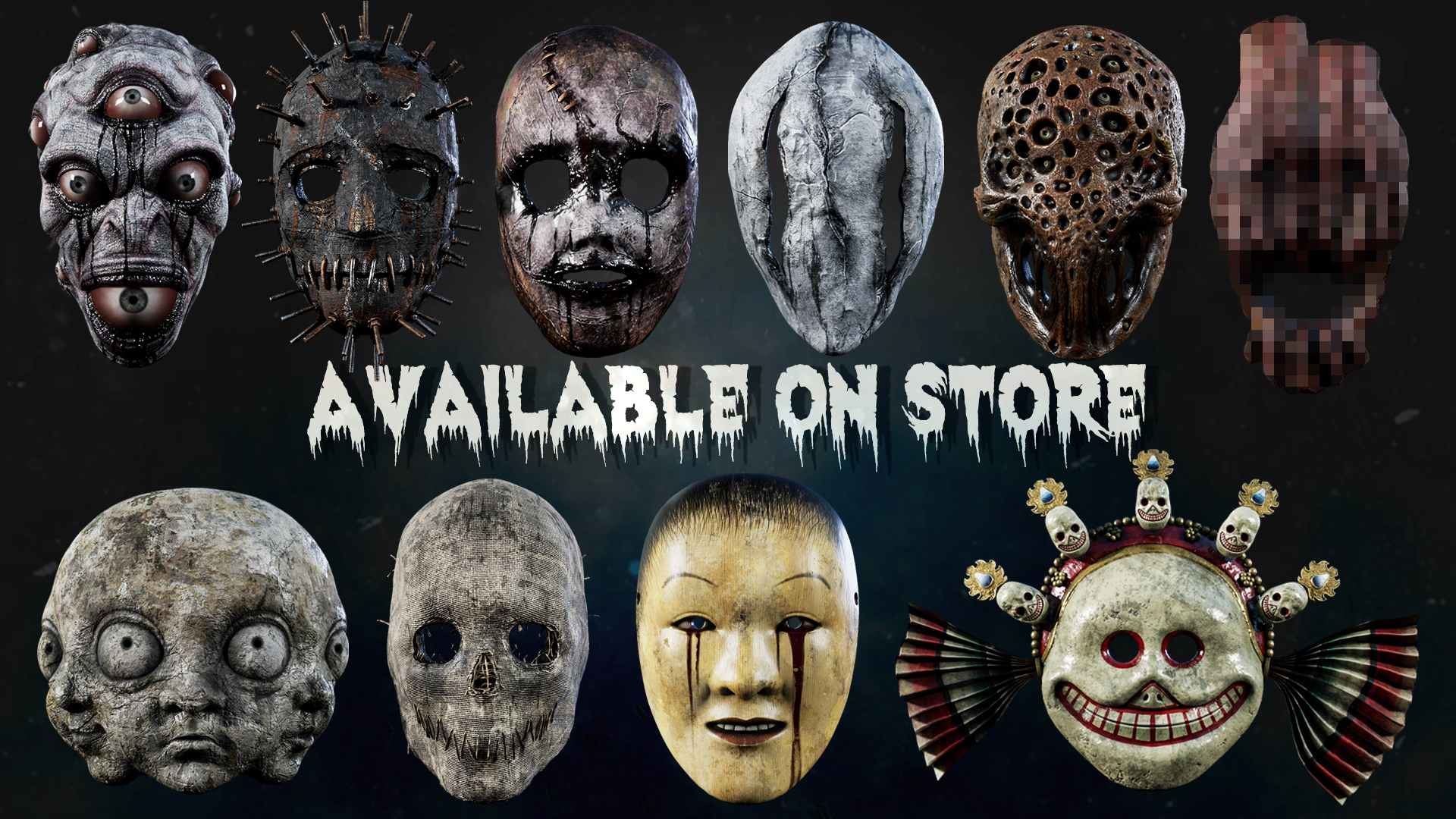 Uncanny Masks | Fab