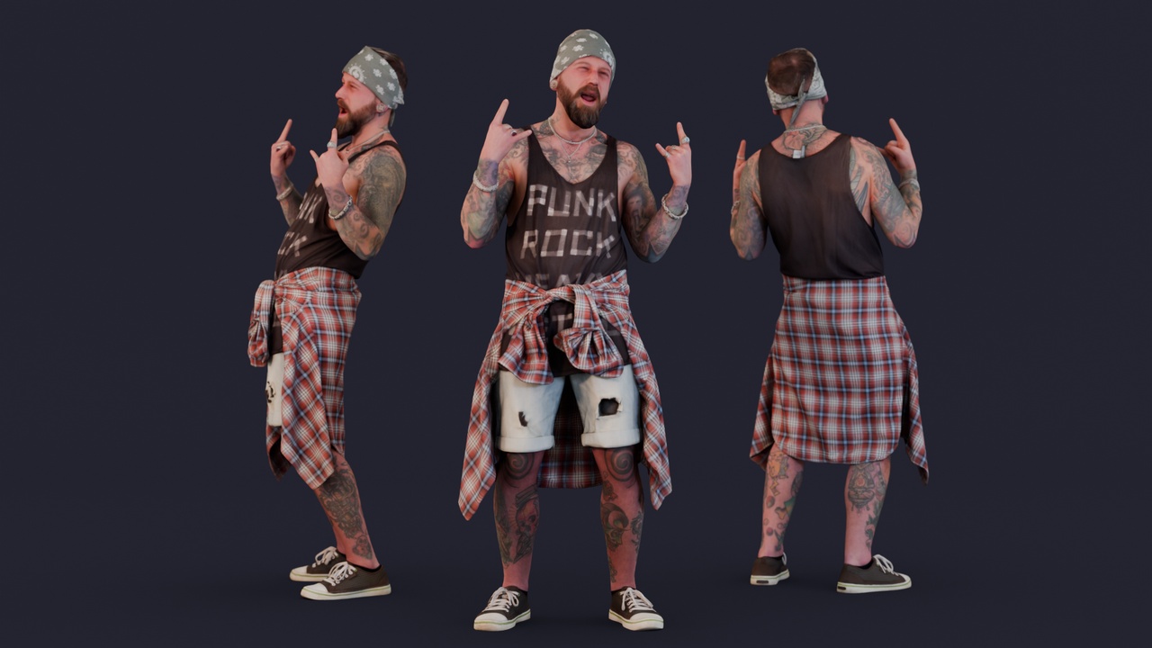 出品Hell Yeah Rocker – Tattooed Punk Vibeのメディア1