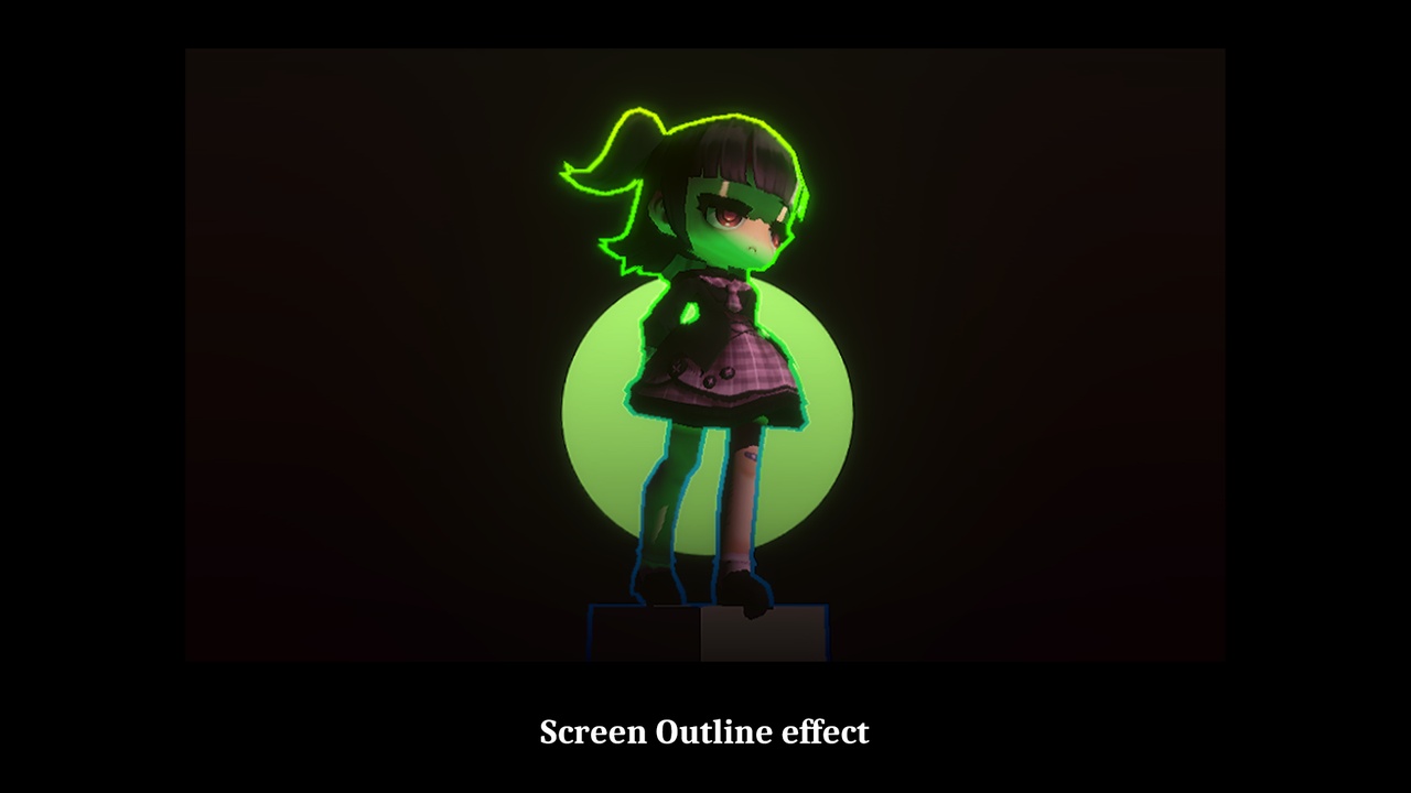 Media 1 for listing Screen Outline 2D/3D - Gradient Image Stylization
