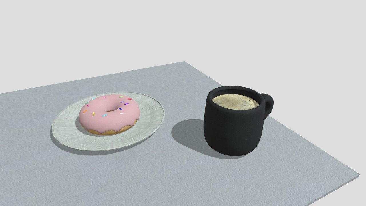 Media 1 for listing Donut and Coffee