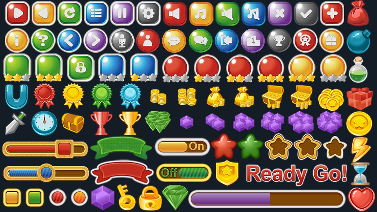 Media 1 for listing 7600 Cartoon GUI Textures