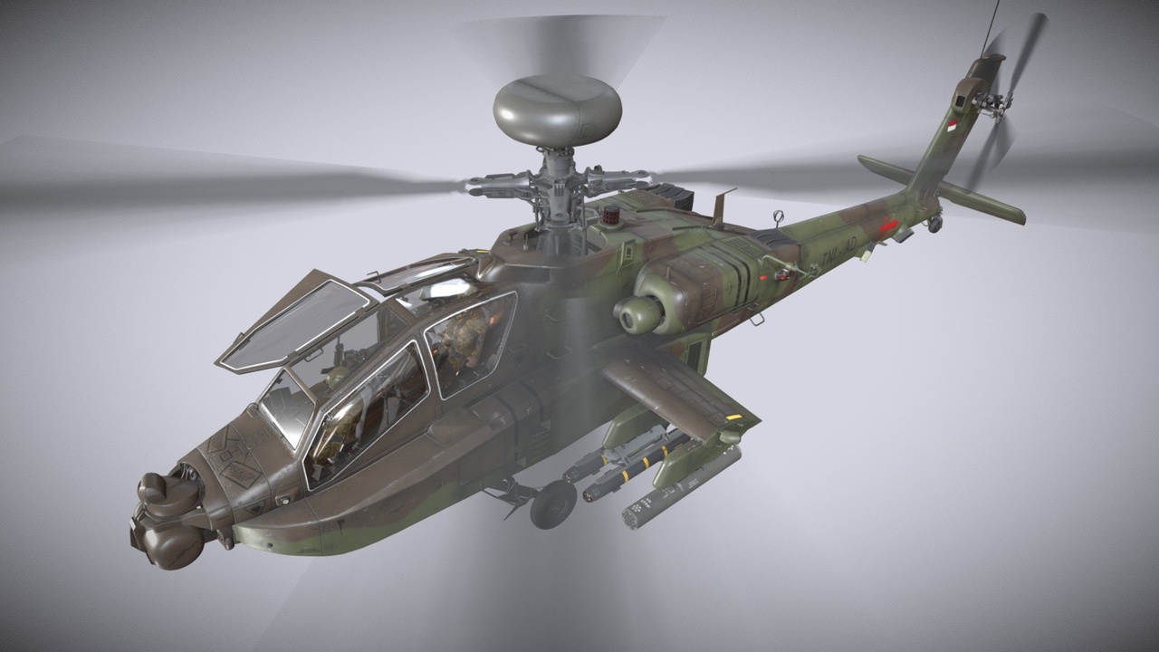 Attack Helicopter Guardian Indonesia Complex Animation 제품 등록을 위한 미디어 1개