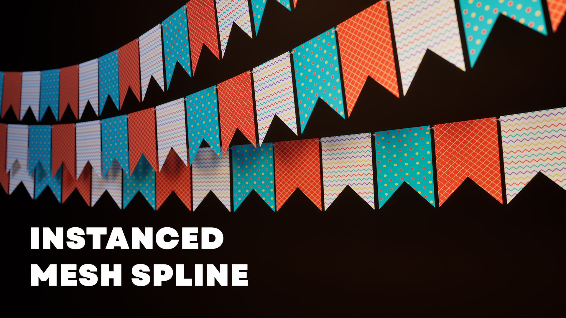 Instanced Mesh Spline | Fab