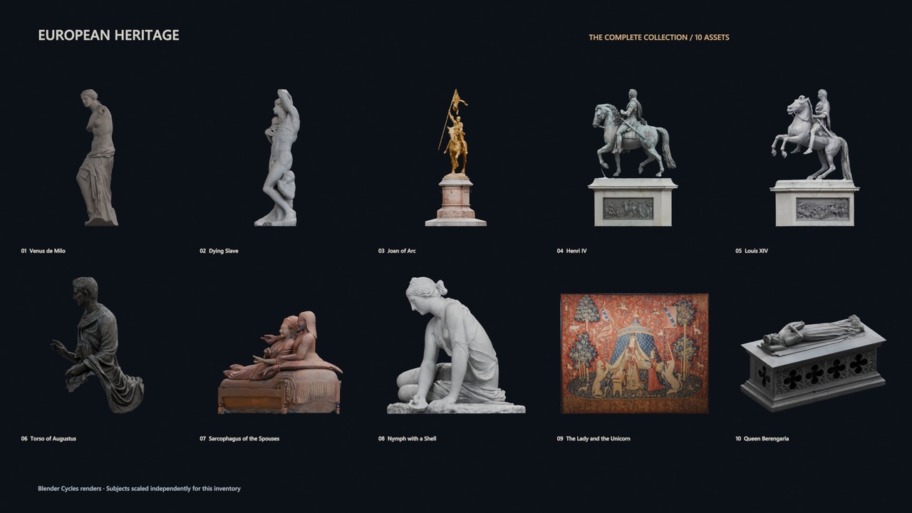 Media 1 for listing European Heritage: 10 Photogrammetry Assets