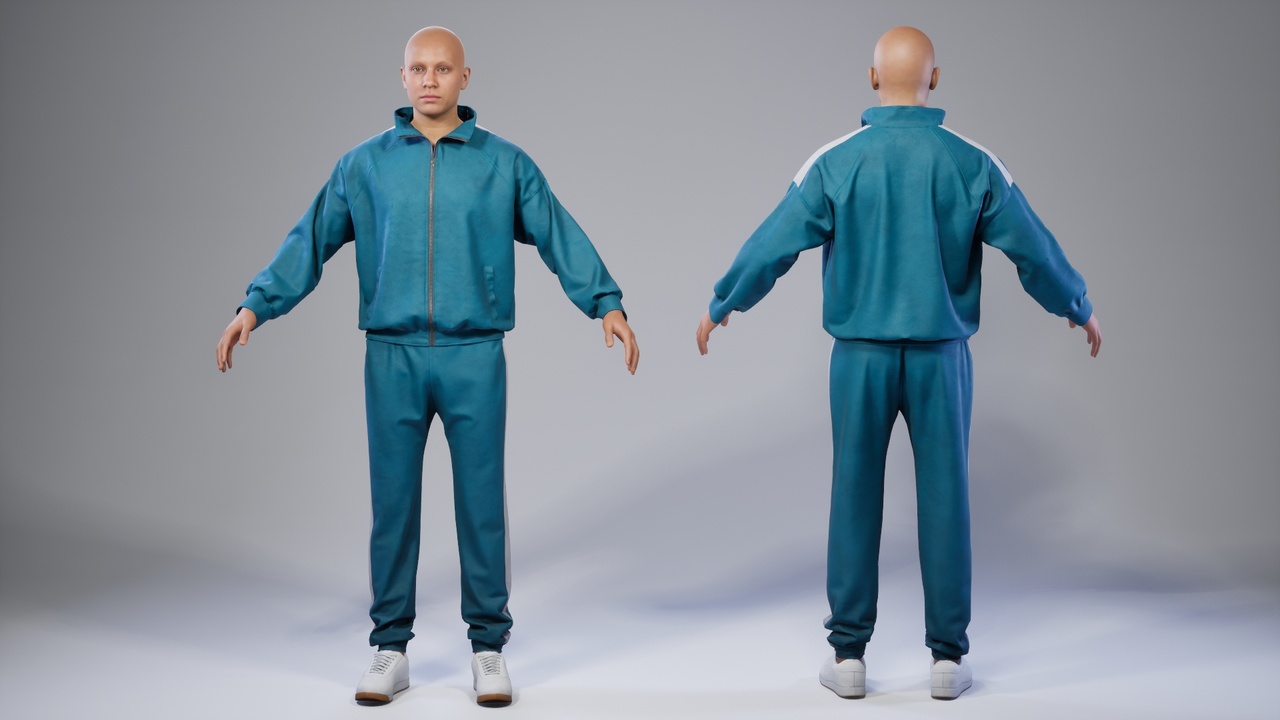 Media 1 for listing Sportswear Suit for MetaHuman