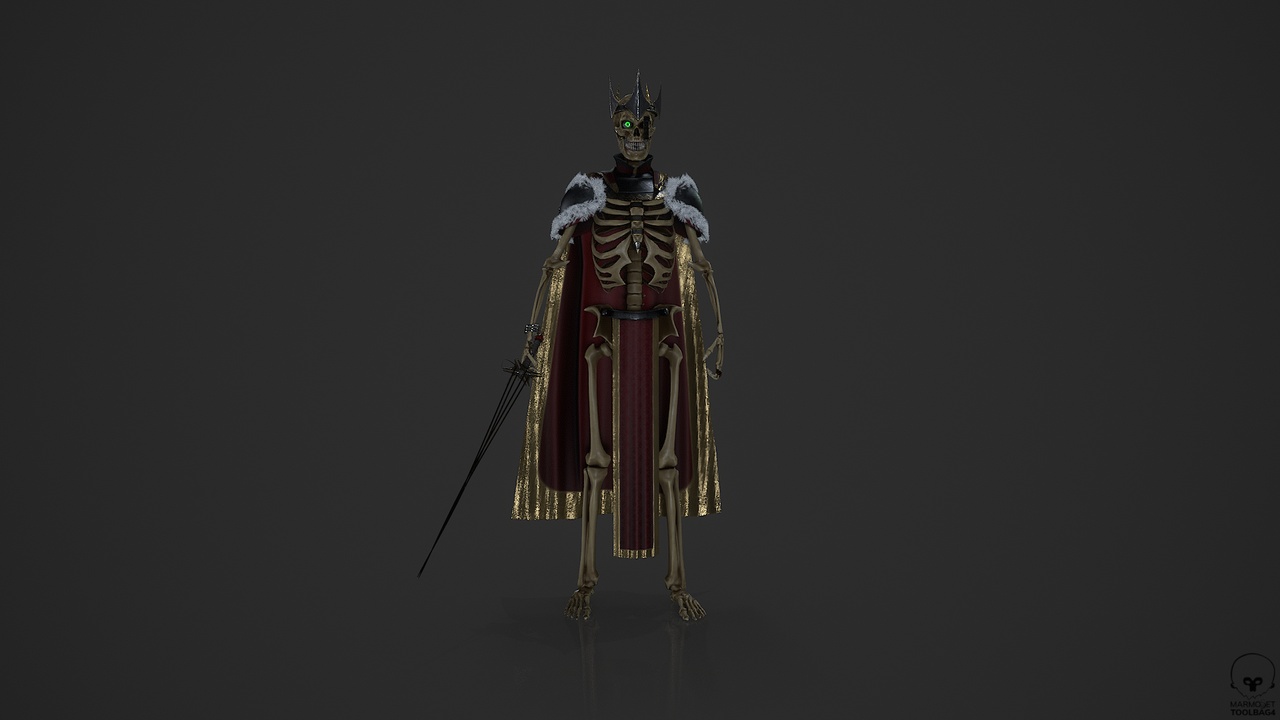 Media 1 for listing Skeleton 4 King