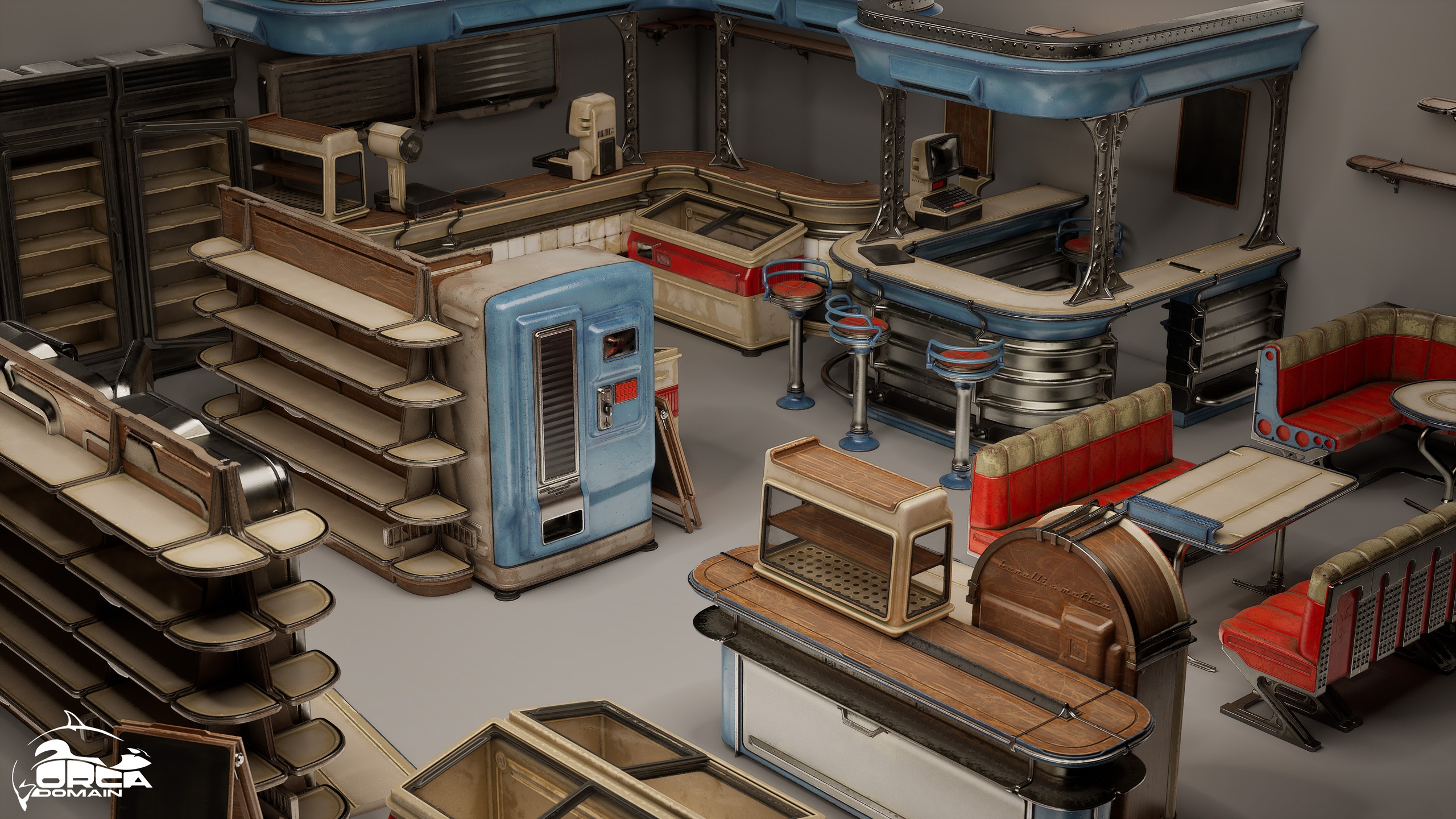 Media 1 for listing Commercial Interior Prop Pack - Nanite