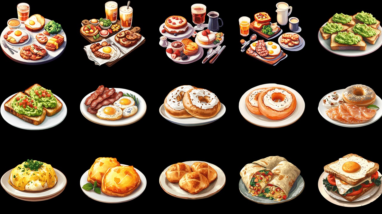 File multimediali per l'articolo Breakfasts: 1