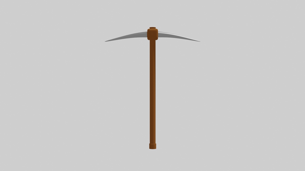 Media 1 for listing Strong Iron Pickaxe