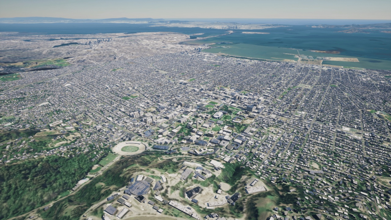 Media 1 for listing Berkeley, CA 3D City Model