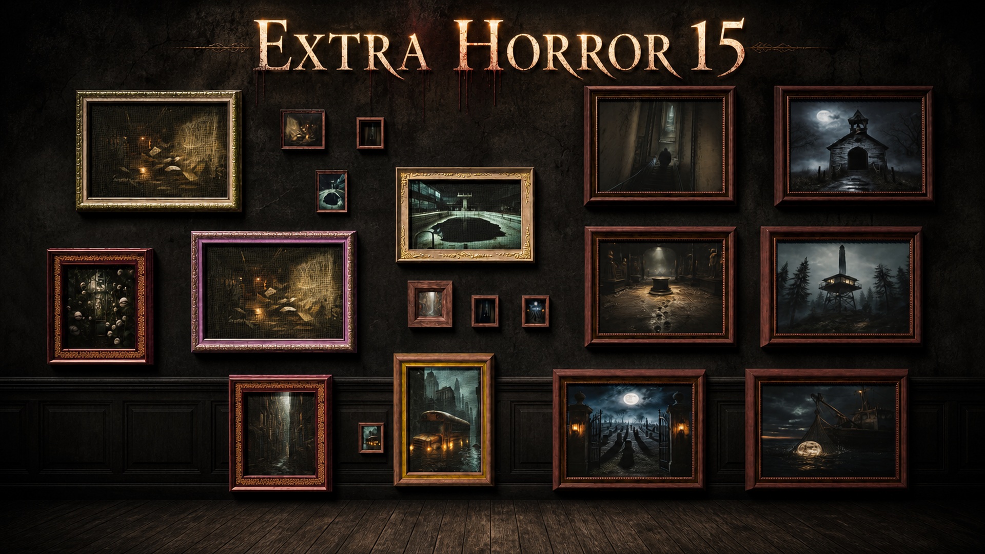Extra Horror Paintings Pack Vol.15 | Fab