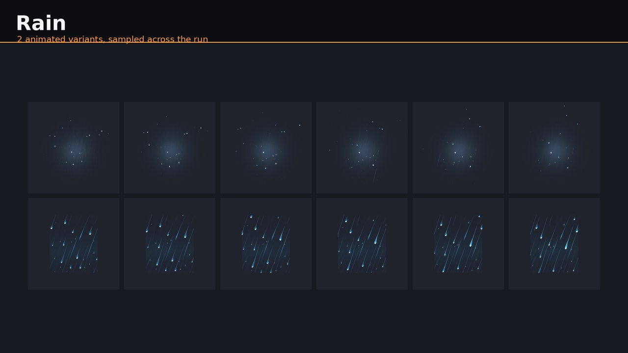 Media 1 for listing Environment Loop VFX Vol. 1 - 26 Looping Sprite Sheets