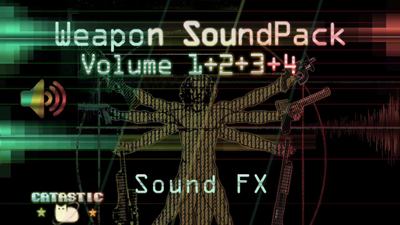 Media 1 for listing Weapon Sound Pack - Volume 1 + 2 + 3 + 4