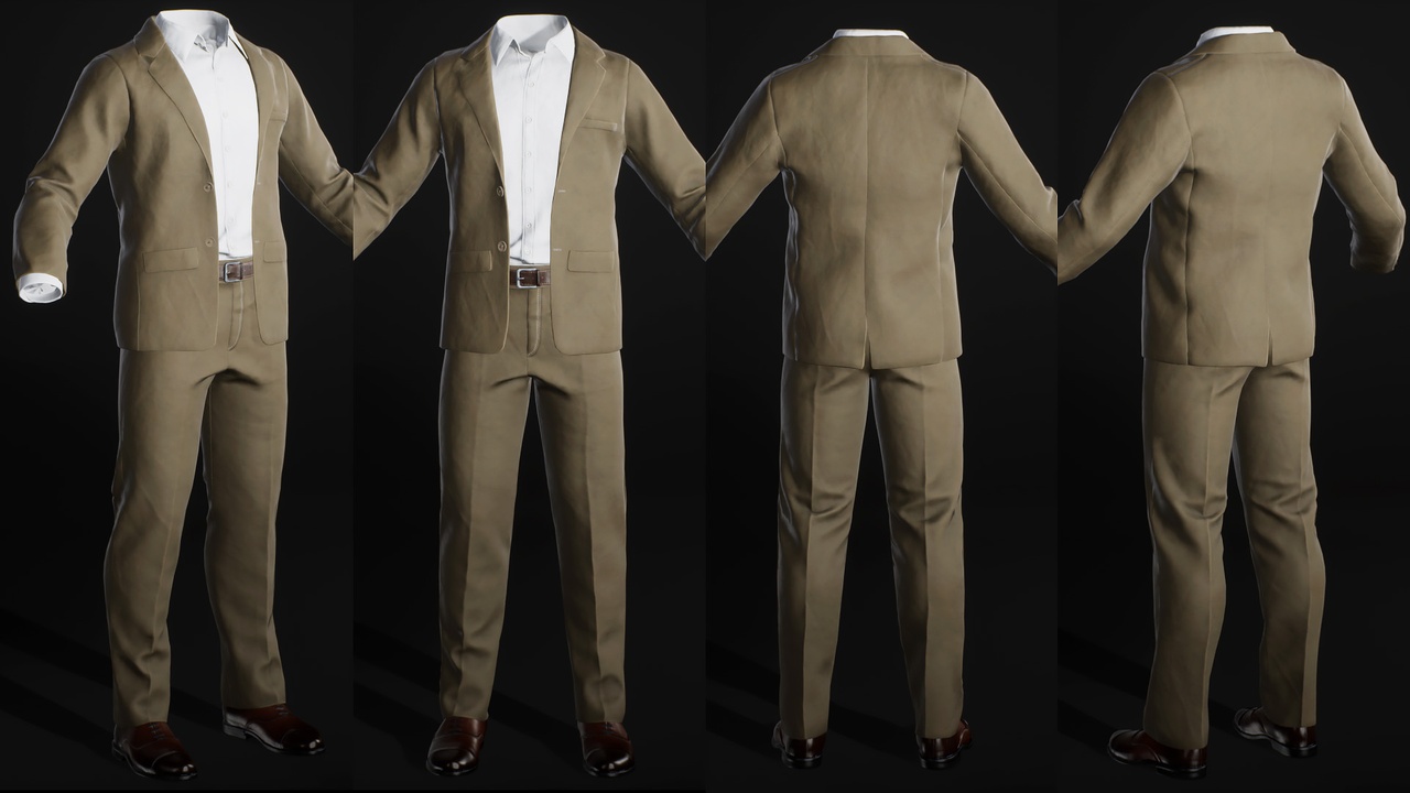 Media 1 for listing Classic Open Suit - Metahuman
