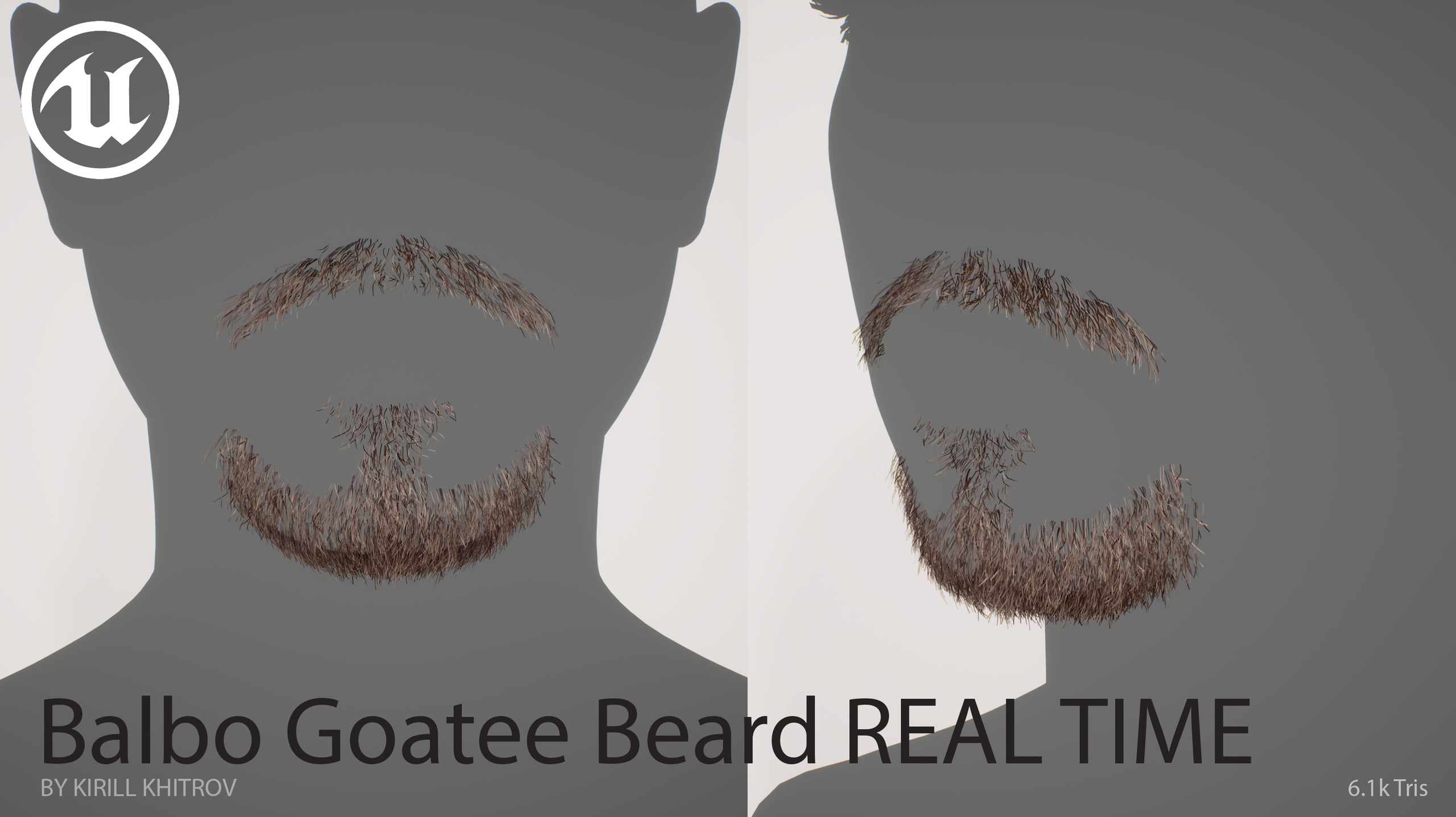 Media 1 for listing Balbo Goatee Beard Real Time Facial Hair 35