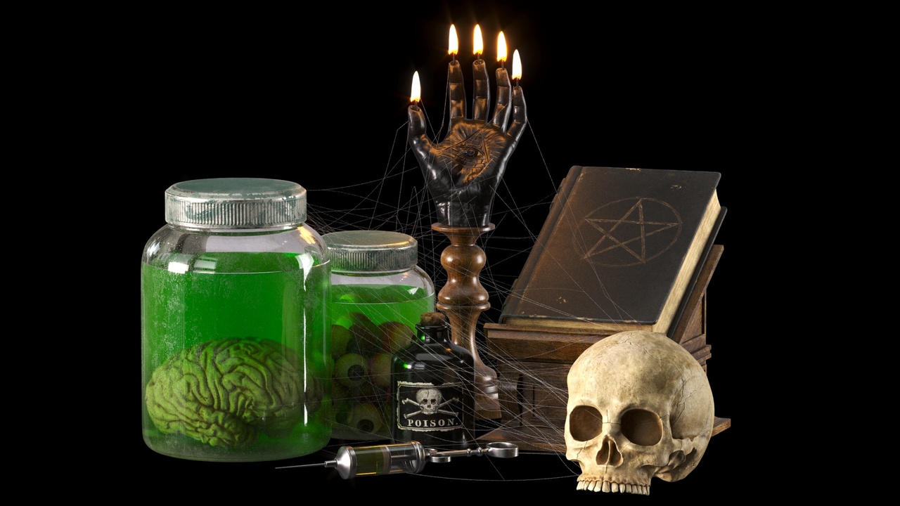 商品 Occult Horror Decoration set 的媒体 1