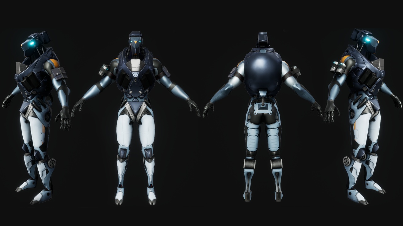 Media 1 for listing Sci-fi NPC 2