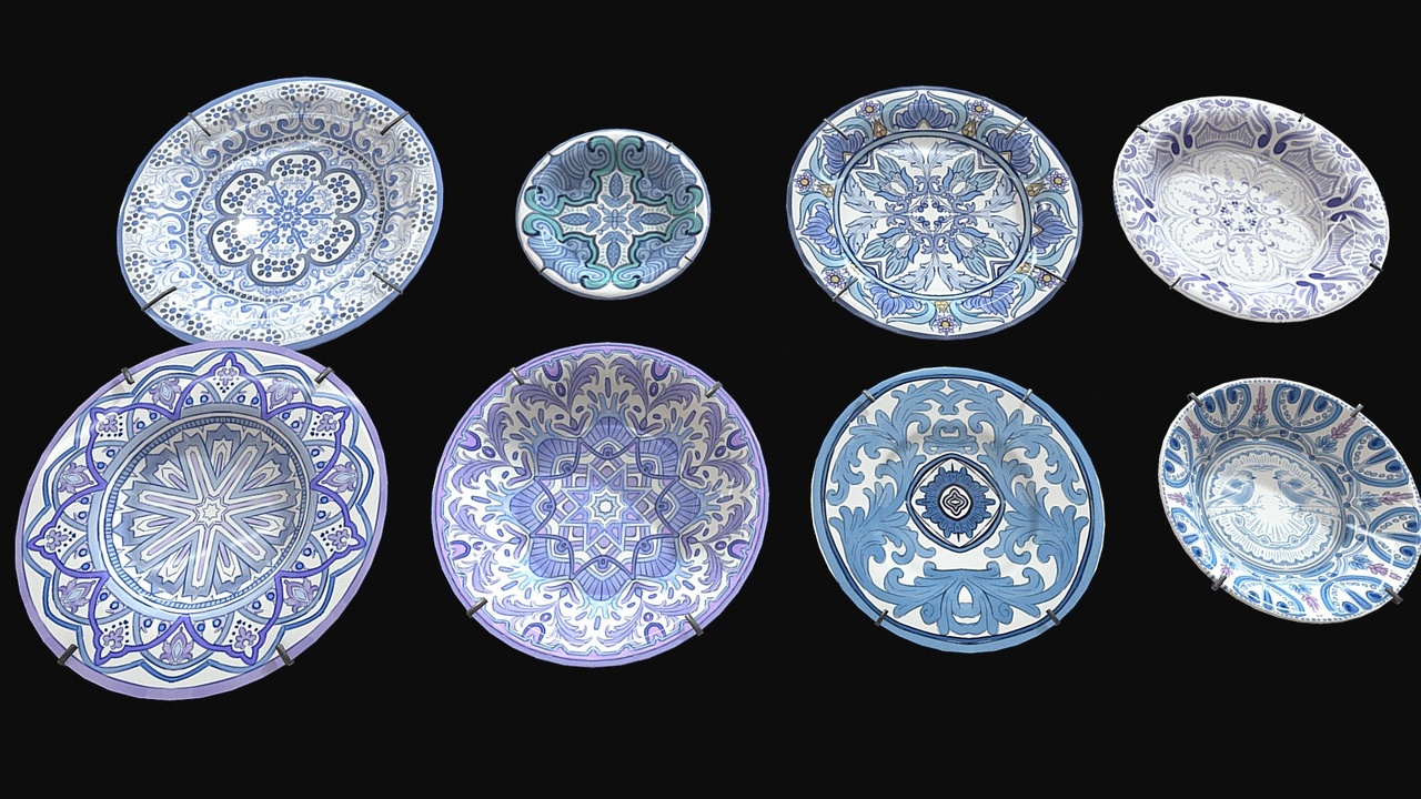 Media 1 for listing Traditional Spanish decorative plates