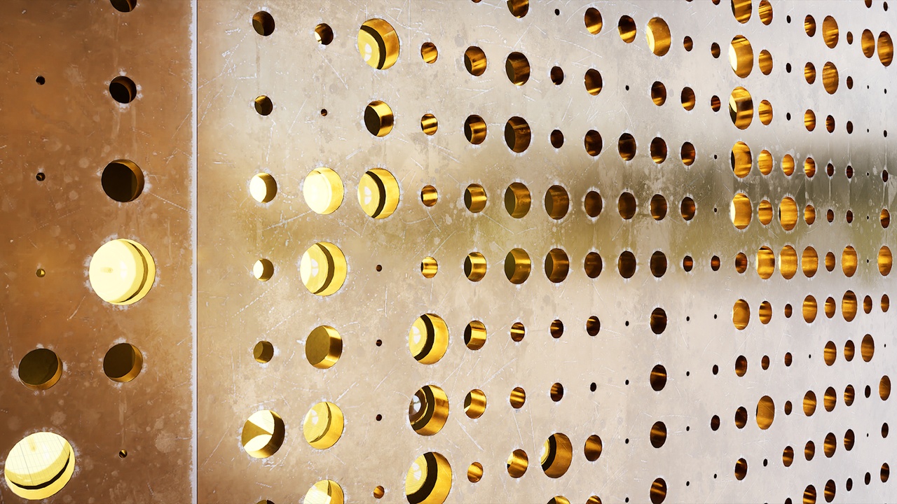 Multimedia 1 para anuncio Perforated Panels - 6 Patterns