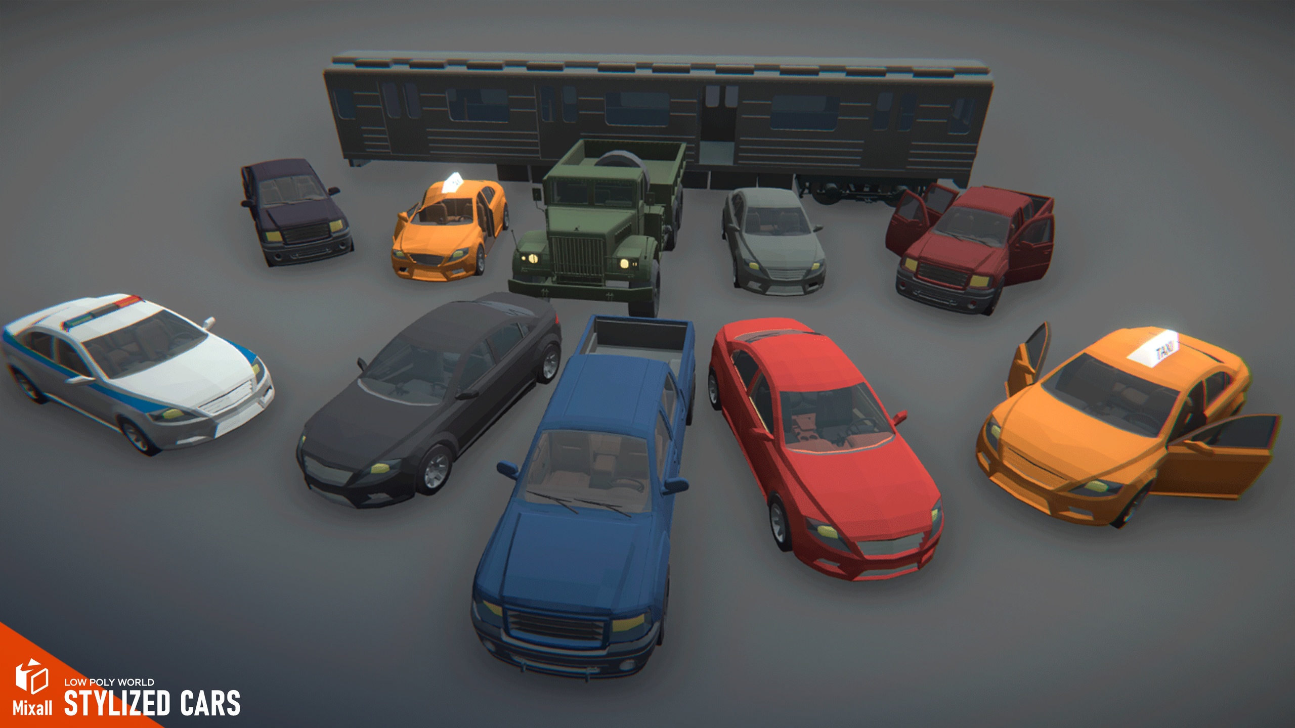 Media 1 for listing LOW POLY WORLD - STYLIZED CARS