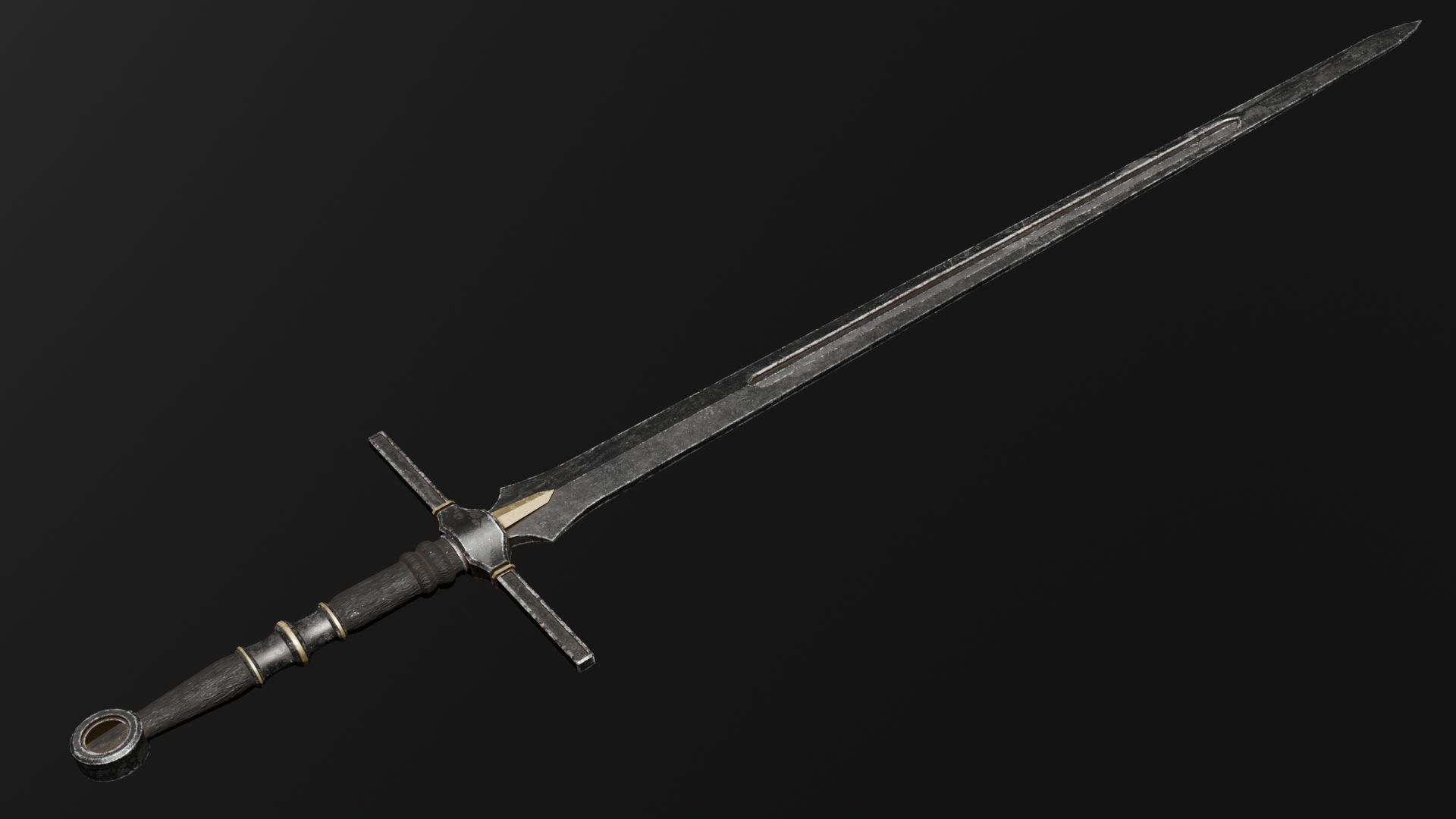Dars Sword Dark fantasy sword | Fab