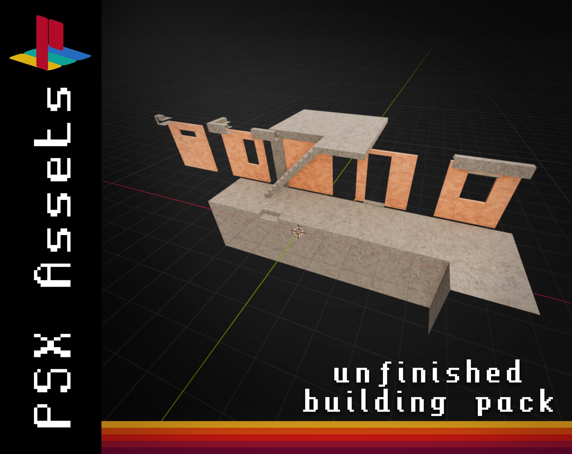 Media 1 for listing Unfinished building - Assets Pack
