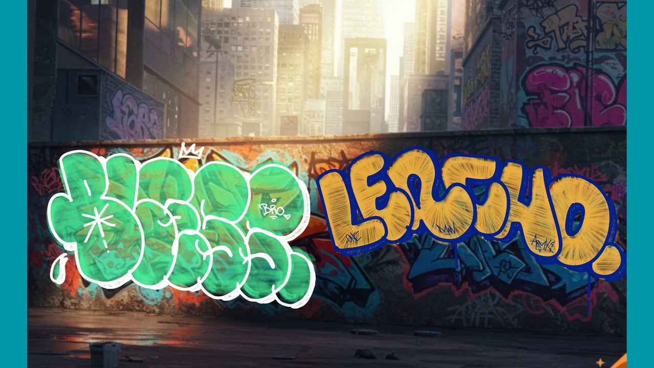 Media 1 for listing Graffiti outline 01