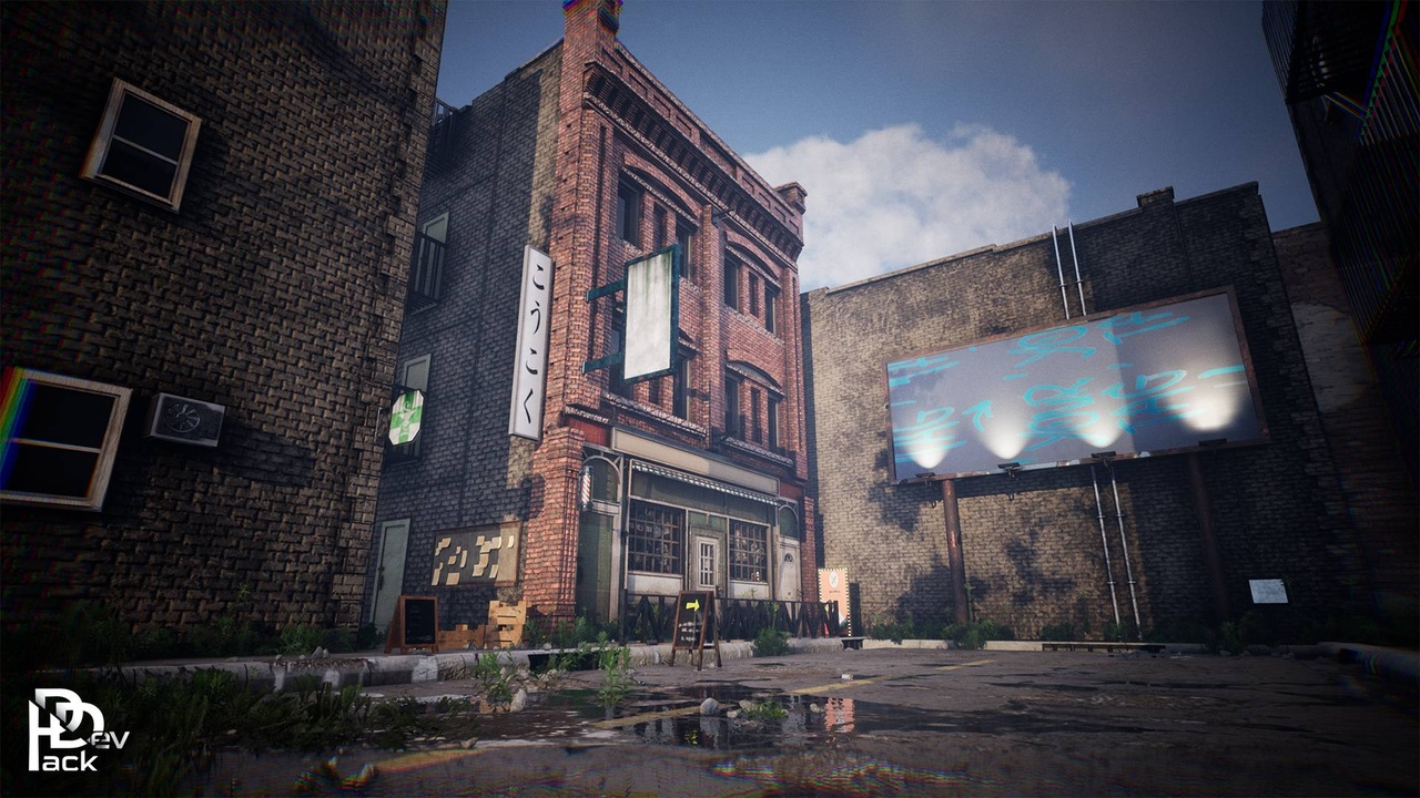Media 1 for listing Urban Billboard Prop Pack / 40+ Assets