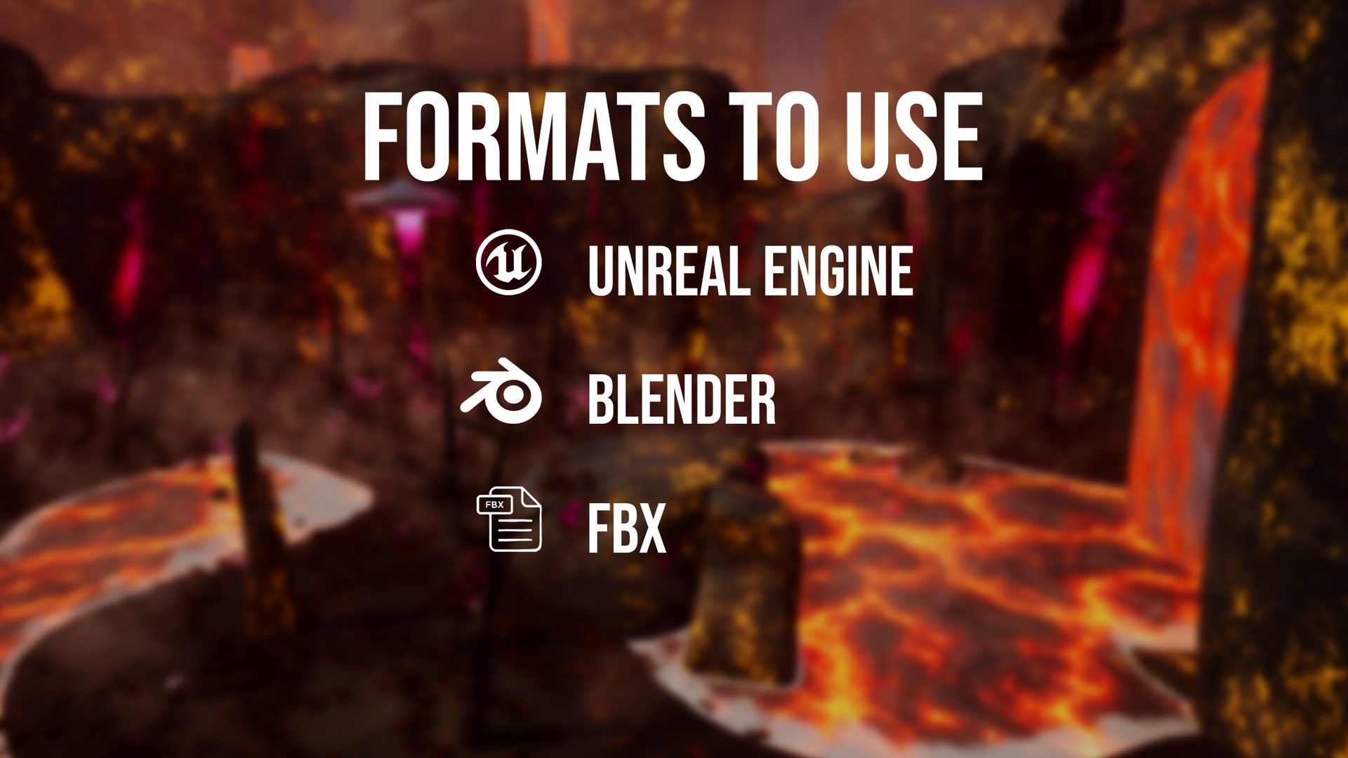 Media 1 for listing Stylized Volcanic Nature — Environment Kit (30+ Assets)