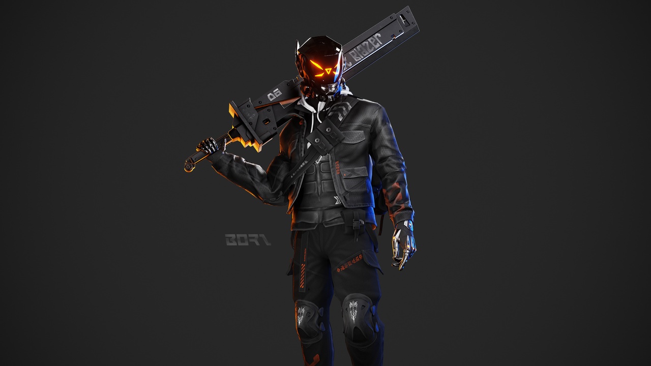 Media 1 for listing Cyberpunk Borz Robot