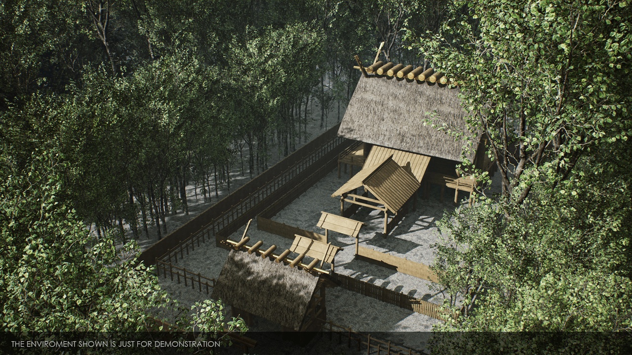 Media 1 for listing Japanese Shrine & Settlements