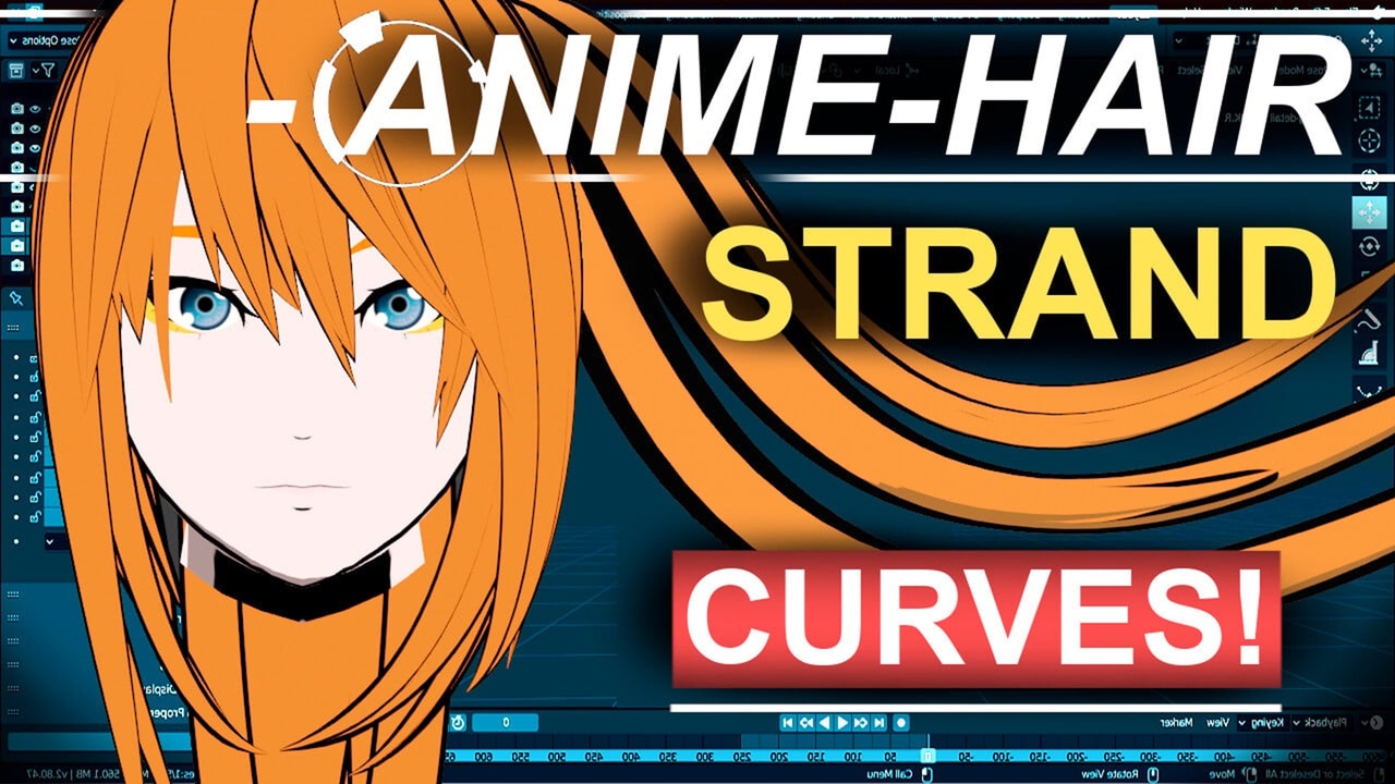 Media 1 for listing Anime Hair - CURVE Strands