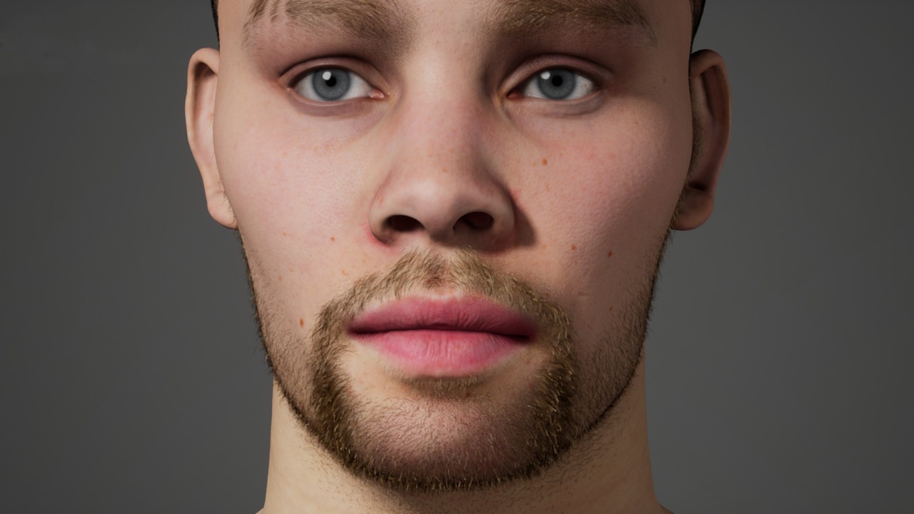 Media 1 for listing Realistic Man NPC MetaHuman for Cinematic & Games – Alex