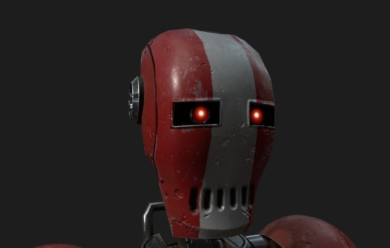 Media 1 for listing Sci-Fi Android Robot - Rigged Game-Ready Character