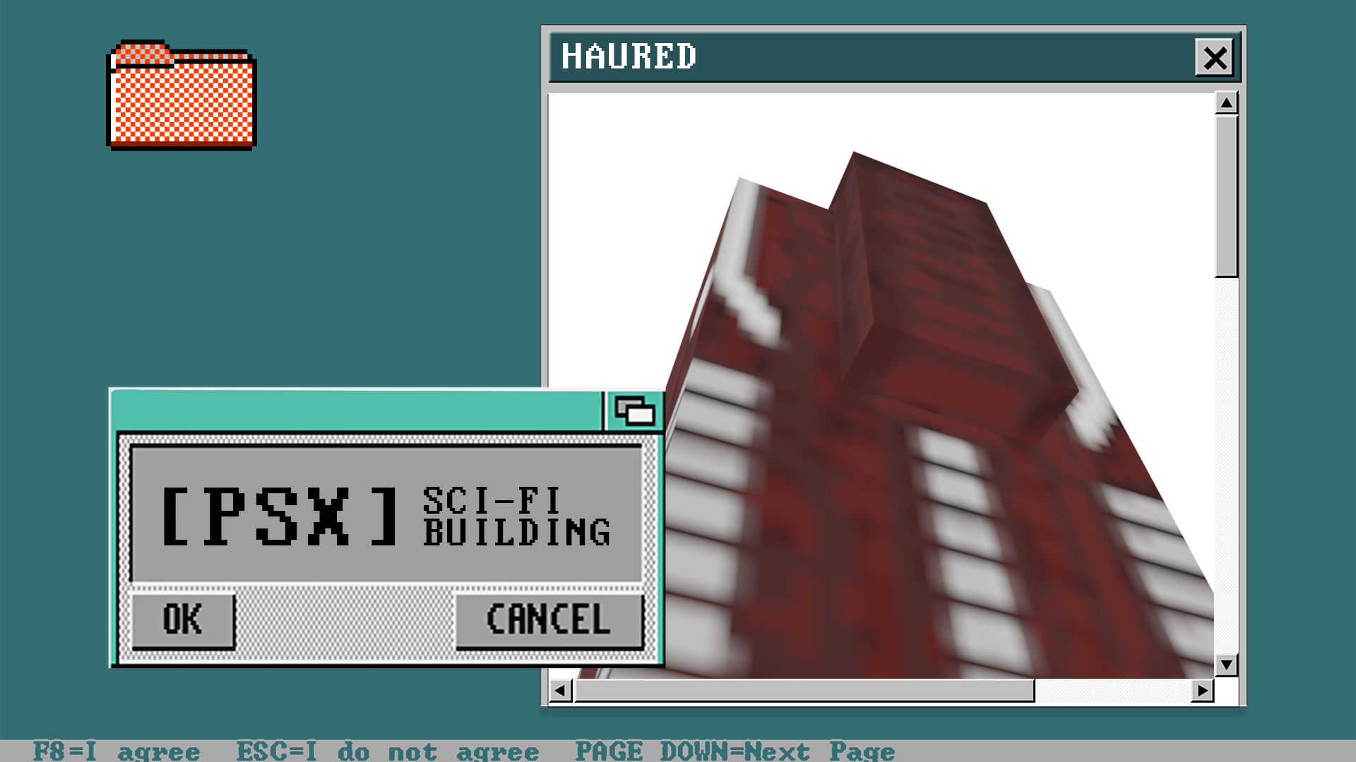 [PSX] Sci-fi Building / Haured | Fab