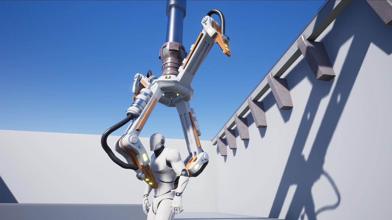 Media 1 for listing Crane Balk – Sci-Fi robotic crane system