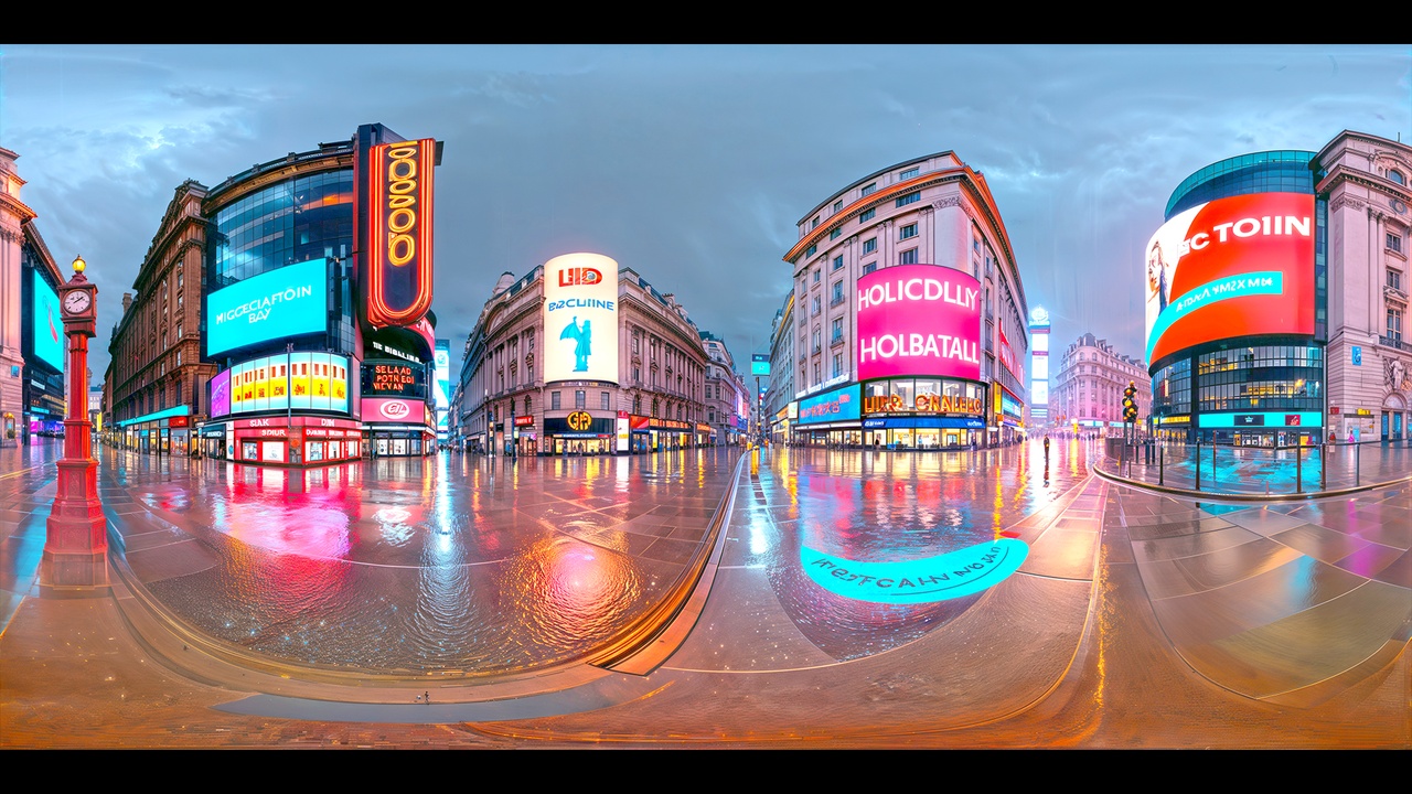 Media 1 for listing Night Streets HDRI Pack – Immersive Urban Nightscapes for Unreal Engine